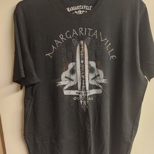 Margaritaville Black Graphic Tee